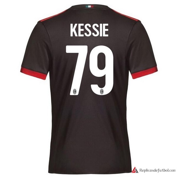 Camiseta Milan Tercera equipación Kessie 2017-2018